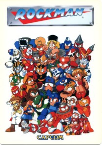 Rockman new software promotional card from 1992.