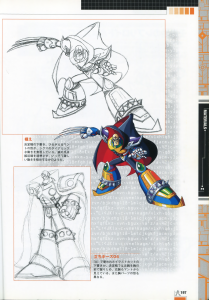 Compendium of Rockman X  pages 196-197